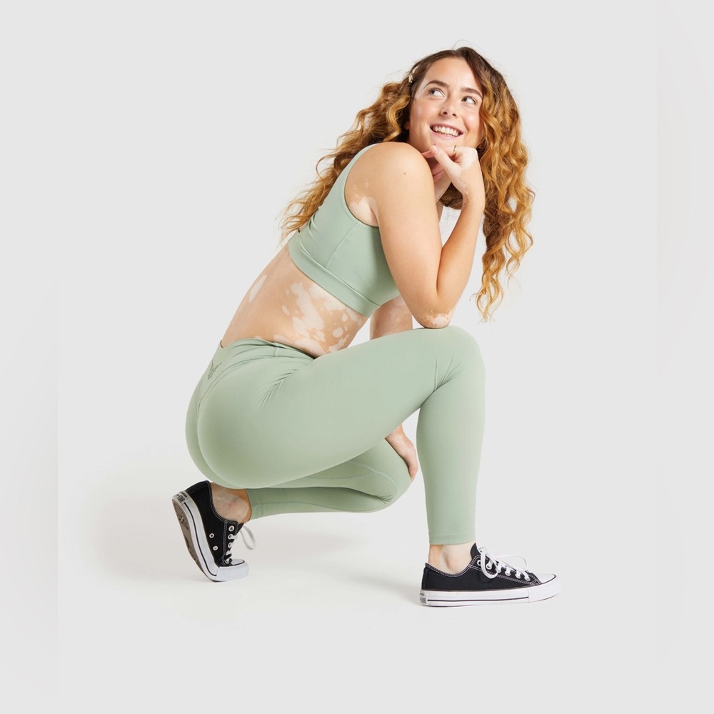 2 piece Whitney Simmons X Gymshark Light Green Set